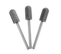 SAFIGLE Foret à Ongles en Gel Lot de 3 Forets à Manucure et Pédicure Adapté pour Ongles Naturels Gel Outils Économisez Temps et Efforts pour Salon de Beauté