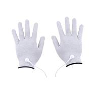 SAFIGLE Gants Électrodes Gants Conducteurs Pratiques Pour Massage à Usage Domestique Avec Connecteur à Bouton-pression
