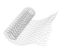 SAFIGLE Grillage à Poule 1m en Fer Vert, Structure Flexible et Barrière Protectrice pour Poulaillers et Jardins