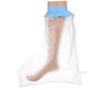 SAFIGLE Housse De Protection Étanche Pour Pied Blessé Couvre-plâtre Réutilisable Pour Douche Ajustement Silicone Facile à Utiliser Protection Durable Pour Blessés