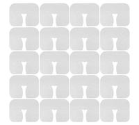 SAFIGLE Housses de protection pour le visage pour lit de massage, 600 pièces : draps jetables pour table de soins - housses de protection douces non tissées pour les soins du visage et les services