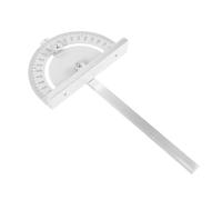 SAFIGLE Jauge Angle pour Scie Circulaire Acier Léger Outil de Mesure Précis pour Menuiserie Réglette avec Verrouillage Outil Multifonction pour Travail Du
