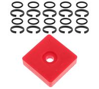 SAFIGLE Jeu de Bagues de Retenue pour Clé à Chocs 3/8 avec Torique Étanche Circulaires en Caoutchouc Résistant Kit de Réparation Polyvalent pour Outils Pneumatiques