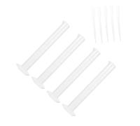 SAFIGLE Kit de Laboratoire 9 Pièces 4 Cylindres Gradués en Plastique 100 Ml avec Base Stable 5 Compte-gouttes 3 Ml, Équipement Précis pour Mesure Liquide, Usage Scientifique, Scolaire Cuisine