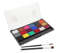 SAFIGLE Kit De Peinture De Visage Corps Couleurs De Peinture Aquatique Pour Maquillage De Fête Cosplay Et Festivals Facile à Nettoyer Convient à Les Âges