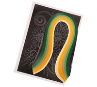 SAFIGLE Kit de Quilling Papier pour Loisirs Créatifs Bandes Décoratives pour DIY Fleurs Accessoires Créatifs pour Adultes et Décoration Cadeau