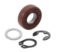 SAFIGLE Kit de Réparation pour Machine Rondelle Plate en Acier Inoxydable et Joint D'huile en Silicone Clip E en Acier Ressort Usage Domestique