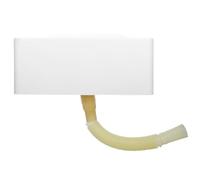 SAFIGLE Lavabo Mural Plastique sans Perçage Design Compact et Gain de Place Facile à Nettoyer Installation Rapide pour Petites Salles de Bains et Locations