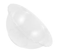 SAFIGLE Lavabo Plastique Transparent Pour Visage Cheveux Bassin Plastique Pour Salle De Bain Et Dortoir Bassin Pour Linge Et Vaisselle