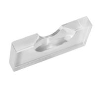 SAFIGLE Localisateur de Balle D'intérieur Mini Marqueur de Position de Balle, Marqueur Acrylique Blanc, Améliore la Précision, Accessoire de Billard pour Entraînement et Pool, Amateurs