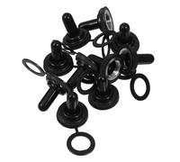 SAFIGLE Lot de 10 Capuchons de Protection Étanches pour Interrupteur à Bascule 12 MM Couvercle Anti-Poussière pour Tableau de Bord Adapté aux Appareils Électroniques et Bateaux