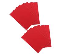 SAFIGLE Lot de 10 Coussinets de Préhension Antibruit en Silicone Rouge pour Talons Hauts, Semelle de Protection Antidérapante, Application Facile, pour Chaussures de Femmes en Conférence