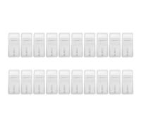 SAFIGLE Lot de 10 sets de Loquets à Charnière Transparents en PC Mini Serrures à Moraillon pour Boîtes à Bijoux Accessoires DIY pour Boîtes de Rangement et Coffrets de Sécurité