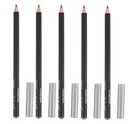 SAFIGLE Lot de 12 Crayons Yeux Noirs en Plastique, Maquillage Longue Tenue Trait Précis, pour Usage Personnel et Professionnel