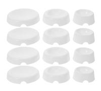 SAFIGLE Lot de 12 Moules à Fondant de Bouton pour Séchage de Fleurs en Sucre, Support de Modelage pour Décoration de Gâteaux, Outil à Fondant Polyvalent pour Pâtisserie et Loisirs