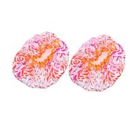 SAFIGLE Lot De 2 Bonnets De Imperméables En Satin Pour Femmes Bonnets De Longs Et Bouclés Double Couche Réutilisables Surdimensionnés Et Élastiques