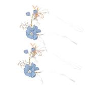 SAFIGLE Lot De 2 Bracelets De Poignet En Tissu Et Fil De Perles Pour Femme Accessoire De Mariage Décoration Pour Demoiselles D'Honneur