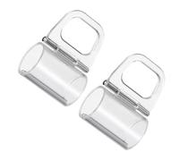 SAFIGLE Lot de 2 Clips Transparents en Plastique 20 MM pour Stores Enrouleurs sans Fil Poignées de Descente Compatibles pour Fenêtres Accessoires de Fixation Polyvalents pour Maison