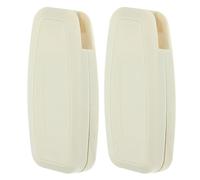 SAFIGLE Lot de 2 Embouts de Tirette en Plastique pour Cordon de Store Vertical, Poignées Rondes sans Fil, Accessoires pour Rideaux et Stores, Compatibles Maison, Bureau et Hôtel, Finition