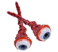 SAFIGLE Lot de 2 globes oculaires - Accessoires de tête morte, globe oculaire arraché - Accessoire de film d'Halloween , effrayant, faux globe oculaire creux - Accessoire d'horreur d'Halloween