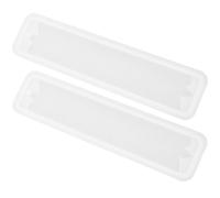 SAFIGLE Lot de 2 Moules en Silicone Soi-Même pour Marque-Pages Moules en Résine Époxy pour DIY Taille Variée Adaptés à la Création de Marque-Pages Décoratifs et Personnalisés