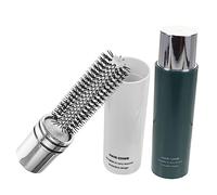 SAFIGLE Lot de 2 Peignes à Portables Brosse à Cheveux de Voyage Brosse à Rouleau Élastique Taille Compacte Pratique pour Voyage et Brushing Design Ergonomique
