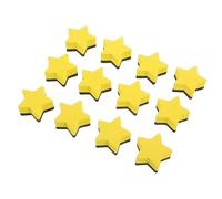 SAFIGLE Lot de 20 Effaceurs pour Tableau Blanc en Eva Étoile 5 Branches, Gommes Magnétiques Portables Noires, Accessoires Scolaires et Bureau, Effaceurs à Sec pour Enseignants et Garçon
