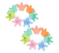 SAFIGLE Lot de 20 Mini Pinces à Cheveux Griffes de Couronne pour Garçon et Filles, Couleur Unie, Petites Barrettes Décoratives pour Filles, Accessoires Coiffure Bébé, Usage Quotidien