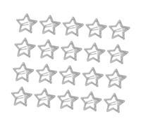 SAFIGLE Lot De 20 Pinces à Cheveux Étoiles Brillantes Petit Format En Métal Pour Filles De 8 à 12 Ans, Accessoires Coiffure Mignons Et Pratiques Pour Usage Quotidien
