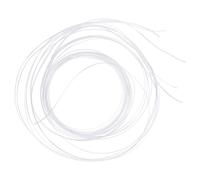 SAFIGLE Lot de 3 Cordons de Réparation Lunettes 8 de 8 0,49 Mm pour Demi-monture, Fil de Rainure Plat en Acier Inoxydable, Accessoires Entretien Lunettes pour Usage Domestique et Atelier