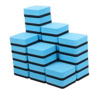 SAFIGLE Lot De 30 Mini Effaceurs Magnétiques Pour Tableau Blanc Idéaux Pour L'École Et La Salle De Classe Effaceurs Magnétiques En Feutre Eva Pour Tableau Noir