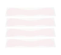 SAFIGLE Lot de 4 Coussinets Frontaux en Silicone Rose pour Extensions de Cils - Supports Réutilisables de Vague - Applicateurs Isolants pour Greffe et Rehaussement de Faux Cils