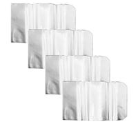 SAFIGLE Lot de 4 protège-livres transparents et imperméables A5, idéaux pour carnets, journaux, cahiers de croquis et livres de poche.