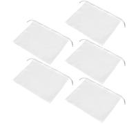 SAFIGLE Lot de 5 Paquet de Rangement en Satin Cordon de Serrage 42X33 CM Pochettes pour Chaussures et Paquet à Main Organisateur de Voyage Élégant pour Événements Anniversaires et Fêtes