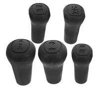 SAFIGLE Lot de 5 Pommeaux de Levier de Vitesse Remplaçables pour Chariot Élévateur, Accessoire de Poignée Compatible Multi-marques, en Matériau Solide, Usage Industriel, Améliore la Prise