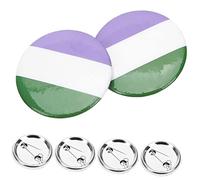 SAFIGLE Lot de 6 Broches Décoratives Lgbt en Épingle Colorée pour Vêtements Accessoire de Mode Original pour Femmes pour Fêtes et Événements