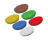 SAFIGLE Lot de 6 Diffuseurs Ronds pour Lampe Flash 18 Cm, Abat-Jour Élastique en Tissu Doux, Éclairage Photographique Couleur Blanc Jaune Rouge Bleu Marron Vert Foncé, Studio Photo