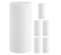 SAFIGLE Lot de 6 tubes de déodorants vides - Bouteilles en plastique de 15 ml à remplir soi-même, contenants rotatifs pour déodorants, parfums solides, blush et cosmétiques