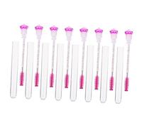 SAFIGLE Lot de 8 Pinceaux de Maquillage pour Cils en Tube Applicateur de Cils en Brosse Ergonomique Maquillage des Yeux