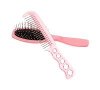 SAFIGLE Lot De Brosse à Cheveux Petite Brosse Peigne Rose Cheveux Lissante Démêlante Pour Femmes