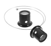 SAFIGLE Lunettes Loupe De Bijoutier 5x/10x en Verre Verre De Réparation De Montres, Casque Oculaire Réglable, Outils De Précision pour Réparation Horlogère Professionnelle