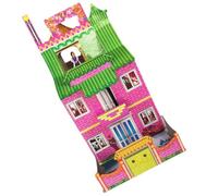 SAFIGLE Maison de Papier pour Offrandes Funéraires 60 Cm Pliable Villa en Papier Traditionnelle pour Culte des Ancêtres Qing Ming Accessoire Rituel pour Cérémonie et Commémoration