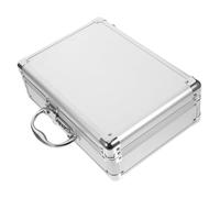 SAFIGLE Mallette à Outils Métal avec Poignée Mallette de Rangement Sécurisée à Code Boîte de Transport Robuste Multifonctionnelle pour Bricolage et Réparation