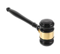 SAFIGLE Marteau du Juge en Bois Massif, Taille Moyenne, Pratique Et Léger, Maillet De Vente Aux Enchères pour Tribunal Et Juge