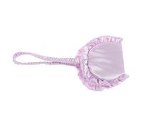 SAFIGLE Masque De Sommeil Soie Imité Avec Dentelle Confortable Et Occultant Pour Femmes Et Filles Pour Voyages Siestes