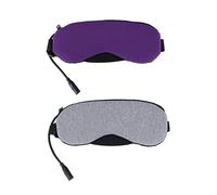 SAFIGLE Masque Yeux Usb Vapeur Chauffant Et Froid Violet Sans Parfum, Usage Répétitif, Bandeau Électronique Détendant, Soins Oculaires Maison Bureau Voyage, Masque Rafraîchissant Unisexe