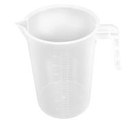 SAFIGLE Mesureur de Cuisine Plastique Réutilisable avec Graduation Claire Résistant Haute Température pour Lait Café Pâtisserie et Cuisine Gobelet Doseur Multifonctionnel