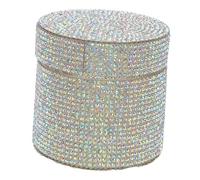 SAFIGLE Mini Dappen Dish Cristal Avec Couvercle Bol Acrylique Pour Liquides Et Poudres De Nail Art Récipient Multifonctionnel Pour Manucure Et Décoration