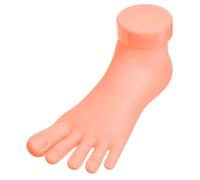 SAFIGLE Modèle De Pied Nail Art Pratique Pour Entraînement Manucure Léger Et Solide Élasticité Réaliste Outil Entraînement Pour Apprentissage Professionnel Des Ongles Pour Formation Nail a
