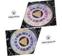 SAFIGLE Moule Silicone Astrologie Plateau DIY Miroir Divination Forme Simple Résistant Réutilisable pour Résine Époxy Créative